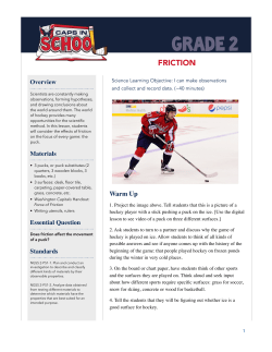 Caps Friction Lesson Grade 2 Rev
