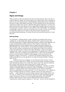 Signs and things - Indiana University Bloomington