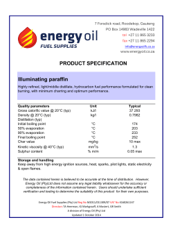 Spec Illuminating Paraffin