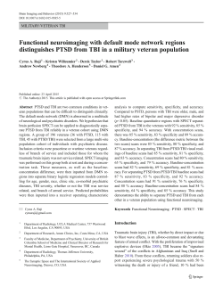 Functional neuroimaging with default mode network regions