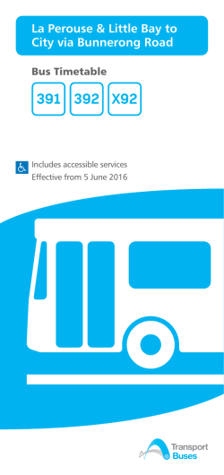 392 - Sydney Buses
