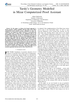 Full text - Annals of Computer Science and Information Systems