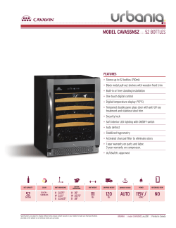 model cava55nsz : : : 52 bottles 52 111 120 auto 115v / no