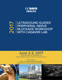 full agenda - UC Davis Health