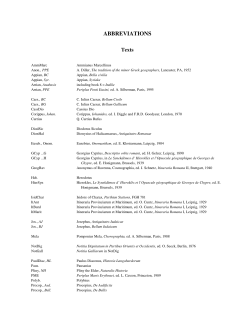 abbreviations - Princeton University Press