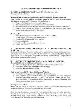 Info leaflet
