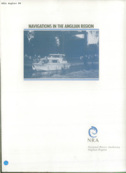 NAVIGATIONS IN THE ANGLIAN REGION