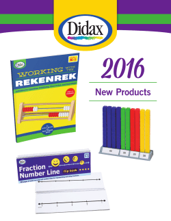 New Products - Didax Dealer Website
