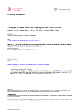 A computer-controlled continuous air drying and flask