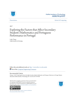 Exploring the Factors that Affect Secondary Student`s