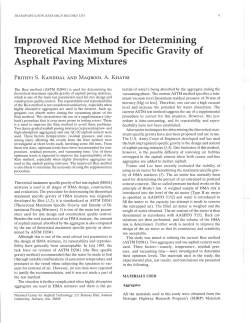 Improved Rice Method for Determining Theoretical Maximum