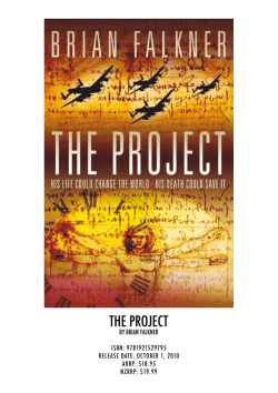 the project - Brian Falkner