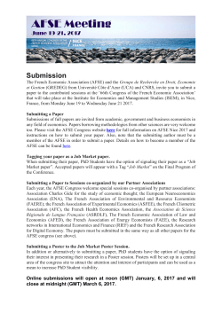 Call for papers (english)