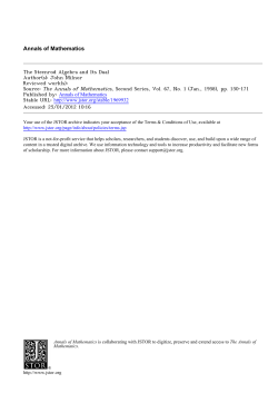 The Steenrod Algebra and Its Dual