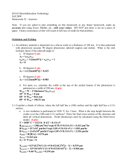 Homework #2 answer key - EECS: www
