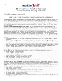 Here - Franklin First FCU