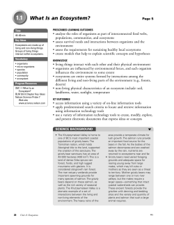 1.1 What Is an Ecosystem?