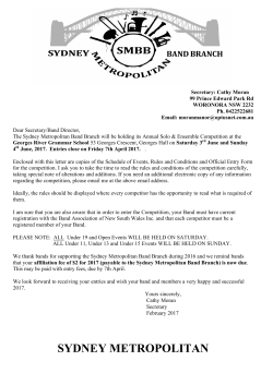 Schedule 2017 competition SMBB