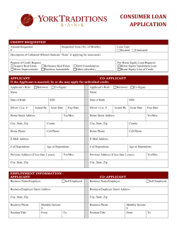 consumer)loan)) application
