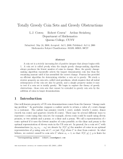 Totally Greedy Coin Sets and Greedy Obstructions