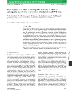 PDF - Geophysical Journal International