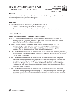 how do living things of the past compare with those of today?