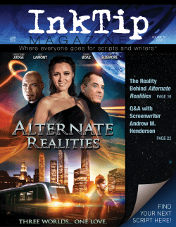 FIND YOUR NEXT SCRIPT HERE! The Reality Behind