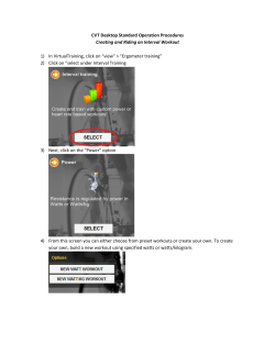 Interval Creation