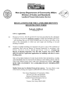 Landlord Identity Registration Form