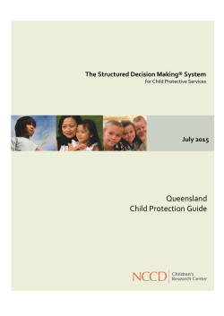 Child Protection Guide Procedures Manual