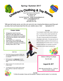 Spring / Summer 2017