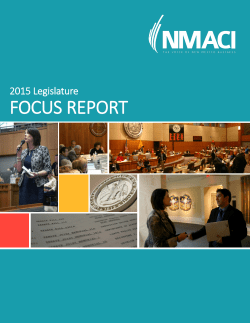 5/22/2015 - New Mexico Association of Commerce and Industry