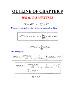 OUTLINE OF CHAPTER 1