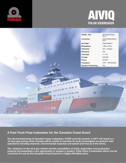 polar icebreaker - Davie Shipbuilding