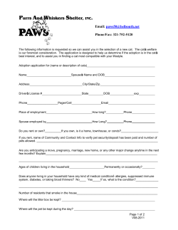 Email:  Phone/Fax: 321-752-5120