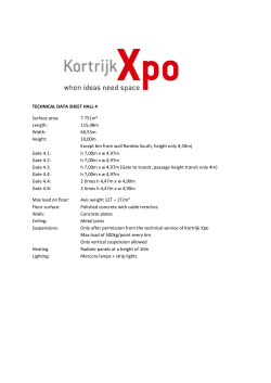 Technical data