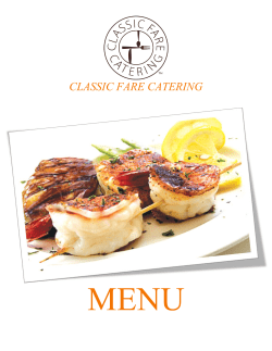 Full Service Menu PDF