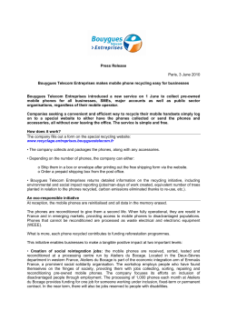 0603 CP Bytel Entreprises Recycling