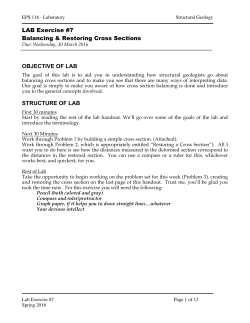 Handout - Berkeley Seismological Lab