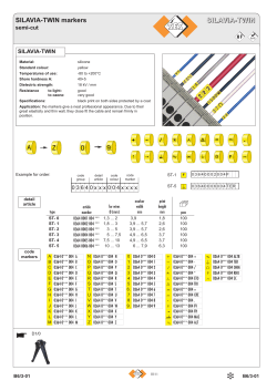 SILAVIA-TWIN SILAVIA-TWIN markers - ses