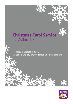 Christmas Carol Service