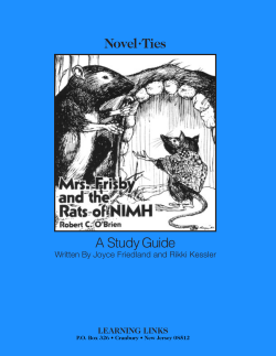 Novel&bull;Ties A Study Guide
