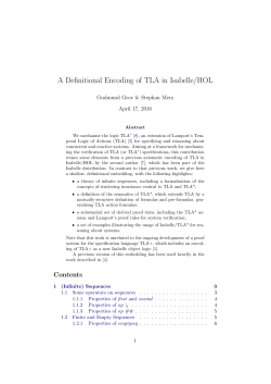 document - Archive of Formal Proofs