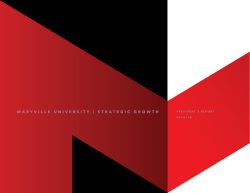 President`s Report - Maryville University