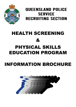 Health Screening and Physical Skills Education Program