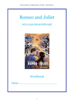 Romeo and Juliet