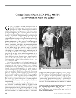 Race, George Justice, MD, PhD, MSPH