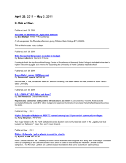 April 29, 2011 &ndash; May 3, 2011 In this edition