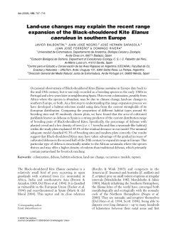 Land-use changes may explain the recent range