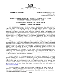 MARK`S GARDEN MARK`S GARDEN&reg; TO CREATE